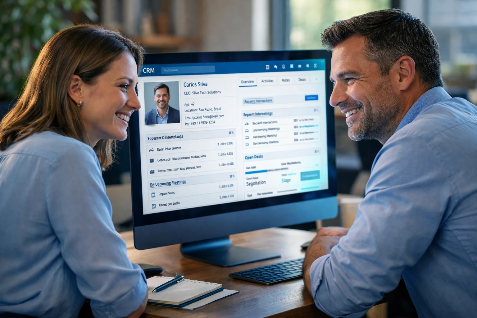 Gestão de vendas e CRM para pequenas empresas com foco em resultados