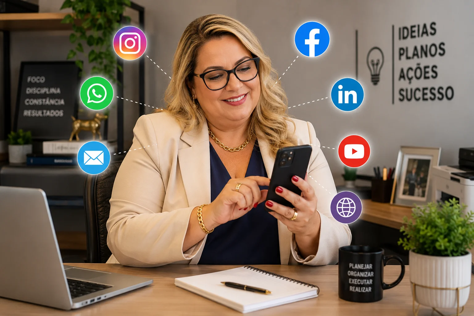 presença digital pequena empresa canais integrados