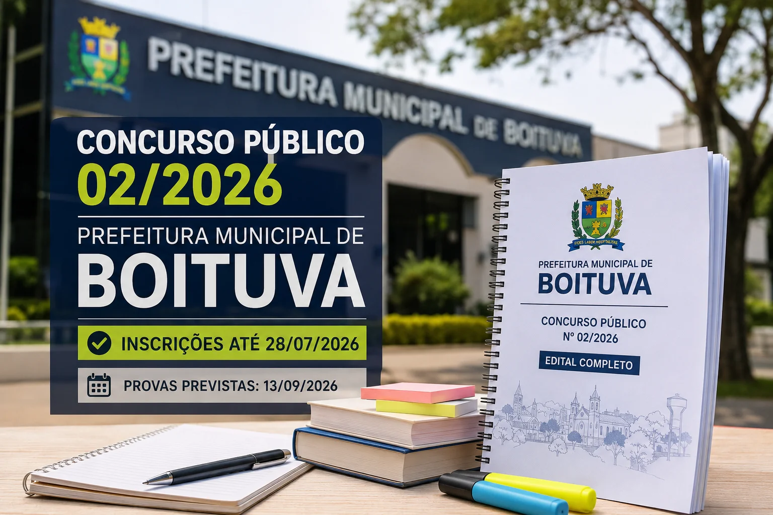 Concurso Público da Prefeitura Municipal de Boituva-SP